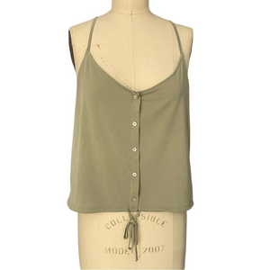 American Eagle Outfitters Sage Green Camisole -Large